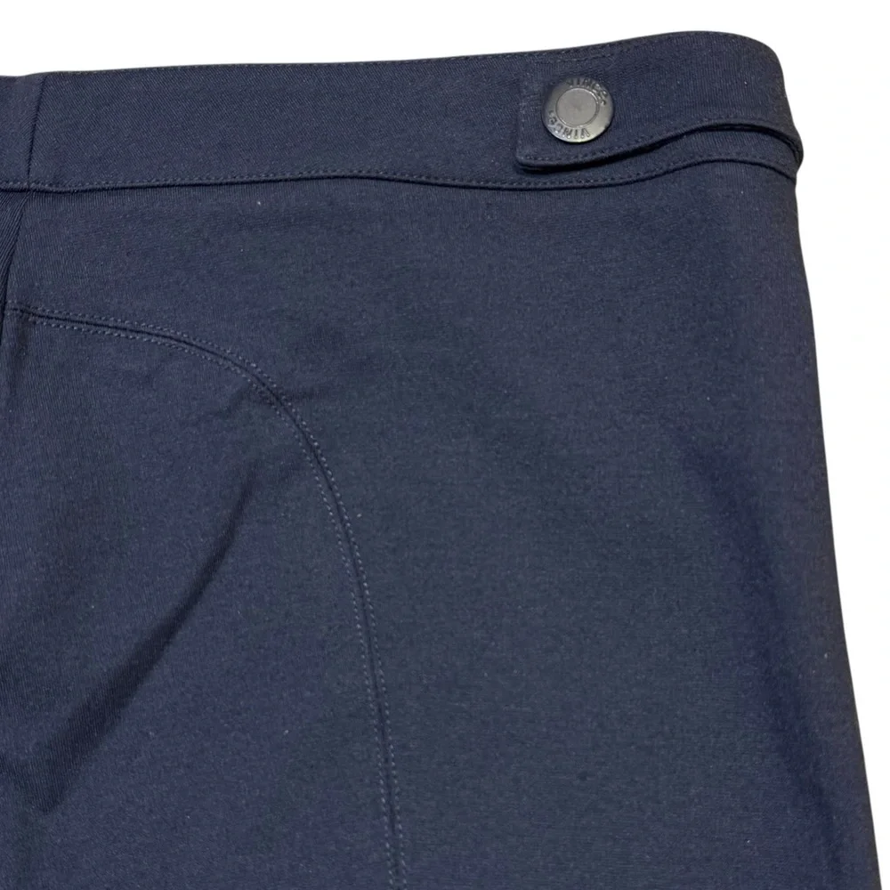 VINCE Navy Slim Stretch Ankle Pants Career Work Trousers Size 8